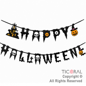 GUIRNALDA BANNER HAPPY HALLOWEEN 230 MT (GUH16)
