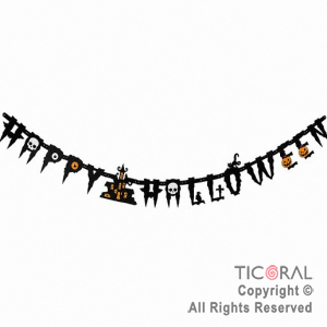 GUIRNALDA BANNER HAPPY HALLOWEEN 230 MT (GUH16)