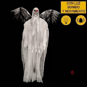 COLGANTE SECUESTRA ALMAS BLANCO CON LUZ MOVIMIENTO Y SONIDO 180 CM X 1