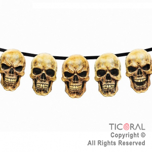 BANDERIN HALLOWEEN CALAVERAS