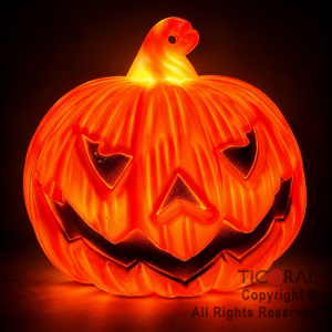 CALABAZA CON LUZ HALLOWEEN