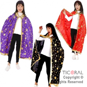 CAPA BRUJA MAGO PREMIUM SURTIDO x 1