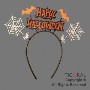 VINCHA HAPPY HALLOWEEN DECO x 1