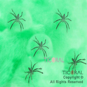 TELARA�A COLOR VERDE C/ARA�ITAS HS098-1 x 1