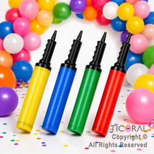 INFLADOR DE GLOBOS DOS COLORES DOBLE ACCION STANDARD