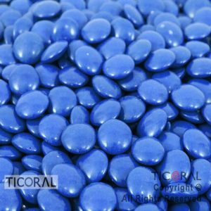 LENTEJAS DE CHOCOLATE COLORETI COLOR AZUL X 300 GR