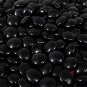 LENTEJAS DE CHOCOLATE COLORETI COLOR NEGRO X 300 GR