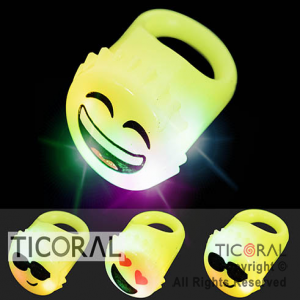 ANILLO TAPITA SILICONA LUMINOSO X 36