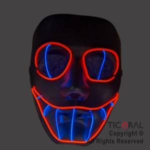 MASCARA NEUTRA LUMINOSO LED NEON X 1