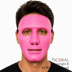 MASCARA HIP HOP ROSA