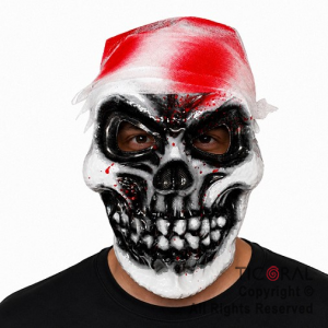 MASCARA CALAVERA CON VENDA X 6