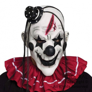 MASCARA PAYASO DIABOLICO LATEX (101535)