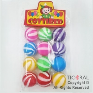 PELOTITA MINI PLASTICA x 36