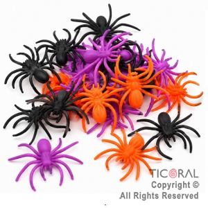 ARA�A CHICA HALLOWEEN 6 CM DIAMETRO X 24 UNIDADES