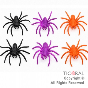 ARA�A GRANDE HALLOWEEN 9 CM DIAMETRO X 6 UNIDADES