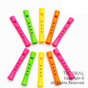 SET DE FLAUTAS 7,5 CM X 10 UNIDADES
