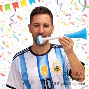CORNETA BOCINA VUVUZELA ARGENTINA 33 CM7053AR