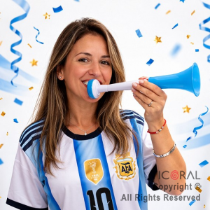 CORNETA BOCINA VUVUZELA ARGENTINA 33 CM7053AR