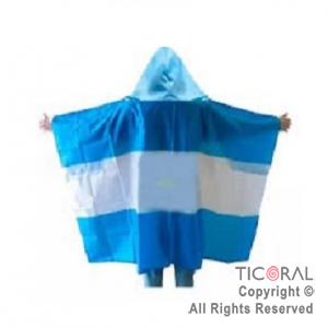 CAPA BANDERA ARGENTINA ADULTO 1.40 x 100 cm.