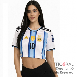 CAMISETA PUPERA SELECCION ARGENTINA CELESTE