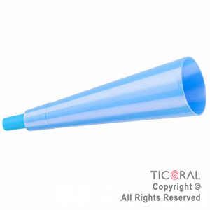 CORNETA LARGA ARGENTINA CELESTE Y BLANCA