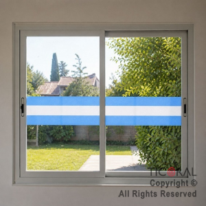 BANDERA ARGENTINA DECORATIVA 40CM ANCHO X 3MT LARGO