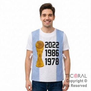 PECHERA ARGENTINA FISELINA ADULTO COPA DEL MUNDO CR
