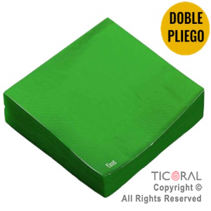 SERVILLETA PREMIUM VERDE 33X33 x 20