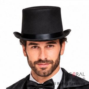 SOMBRERO GALERA BAJA NEGRA