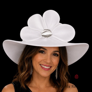 SOMBRERO CAPELINA BLANCO