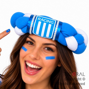 SOMBRERO TURBANTE TRENZADO RACING