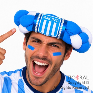SOMBRERO TURBANTE TRENZADO RACING