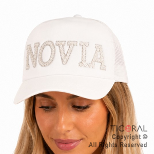 SOMBRERO GORRA NOVIA BLANCO
