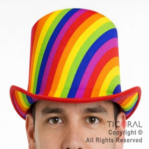 SOMBRERO GALERA MULTICOLOR FLUO x 1