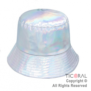 SOMBRERO PILUSO TORNASOLADO PLATA x 1