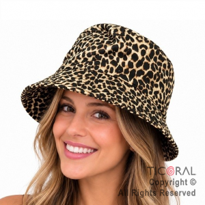 SOMBRERO PILUSO ANIMAL PRINT