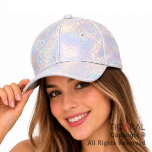 SOMBRERO GORRA TRUCKER IRIDISCENTE BLANCO CAP