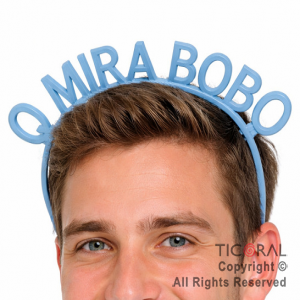VINCHA QUE MIRA BOBO PACK  X 4 UNIDADES