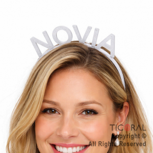 VINCHA NOVIA PACK X 4 UNIDADES