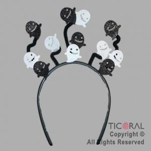 VINCHA FANTASMAS HALLOWEEN x 1