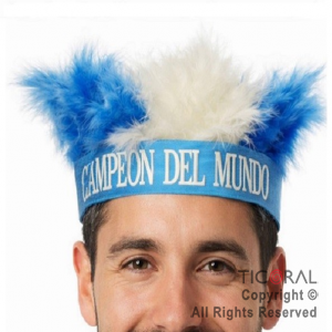 CORONA VINCHA FAN ARGENTINA x 1